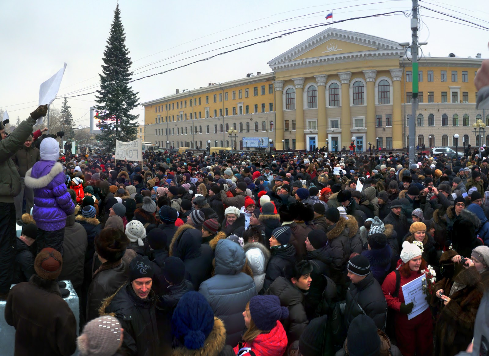 Митинг 10 декабря 2011 в Томске